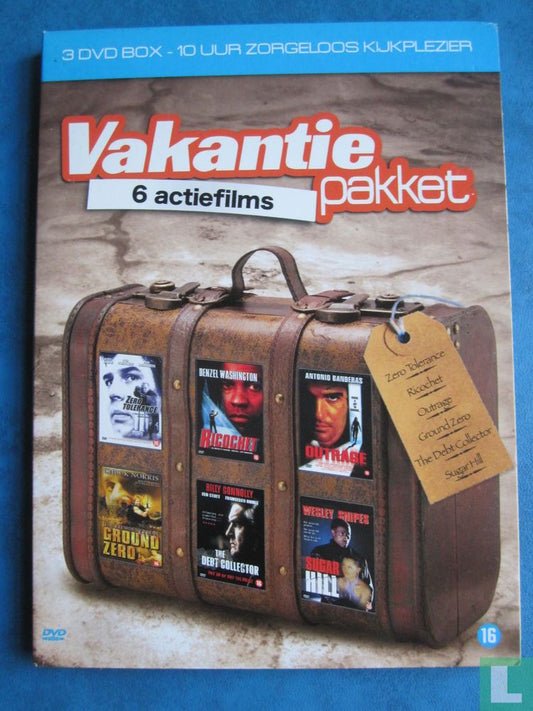 Vakantiepakket - 6 actiefllms