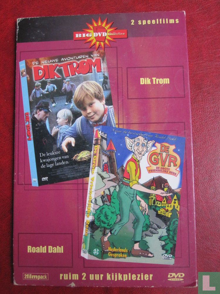 De nieuwe avonturen van Dik Trom + De GVR - De grote vriendelijke reus