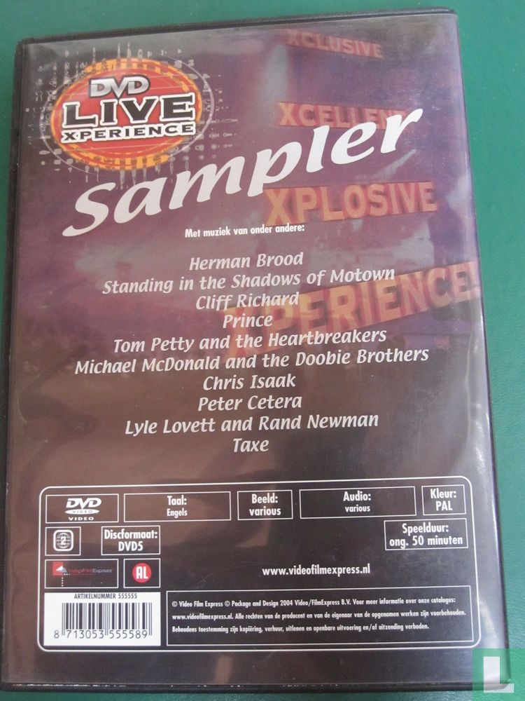 DVD Live Xperience Sampler