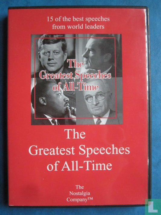 The Greatest Speeches of All-Time