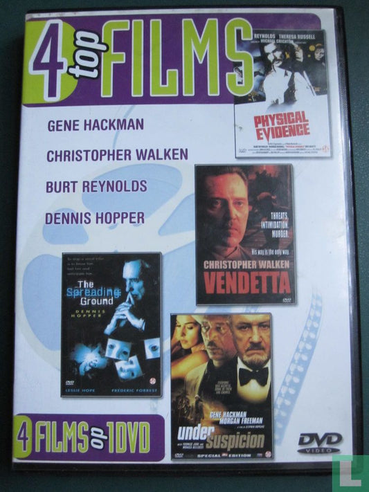 Under Suspicion + Vendetta + Physical Evidence + The Spreading Ground (1)