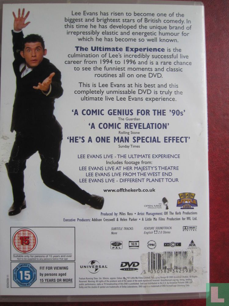 The Ultimate Experience of Lee Evans Live