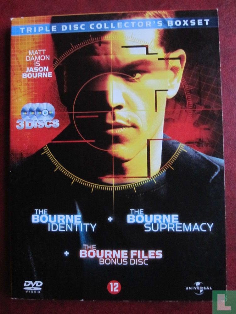 The Bourne Identity + The Bourne Supremacy + The Bourne Files