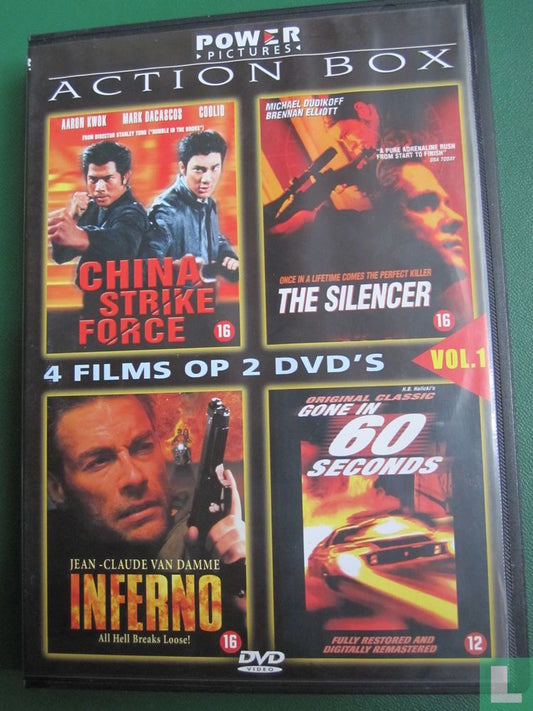 China Strike Force + The Silencer + Inferno + Gone in 60 Seconds