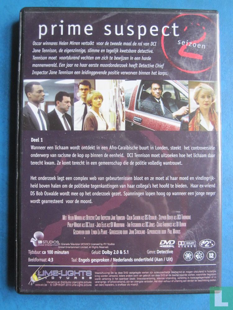 Prime Suspect seizoen 2 deel 1