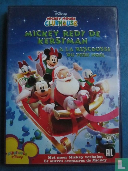 Mickey redt de Kerstman