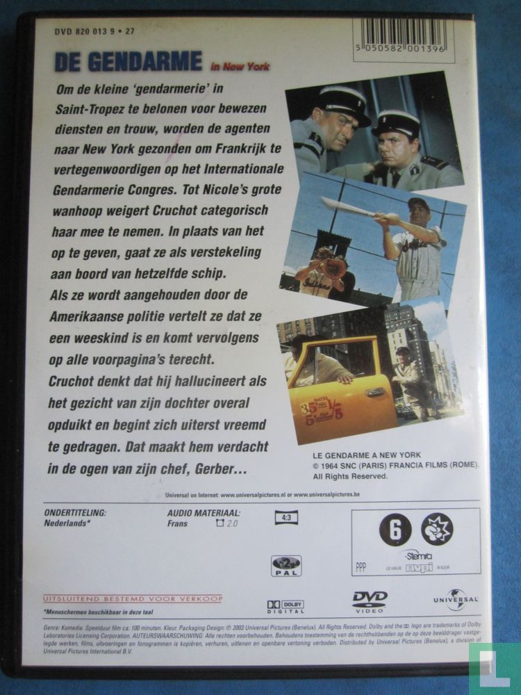 De gendarme in New York