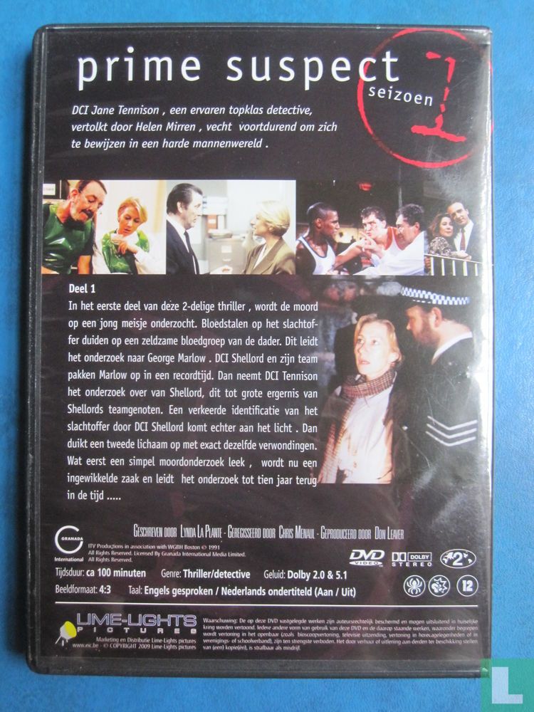 Prime Suspect seizoen 1 deel 1