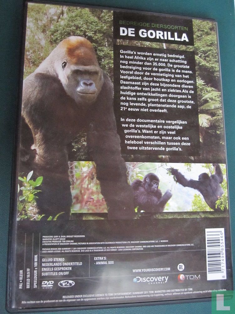 Bedreigde Diersoorten - De Gorilla (1)