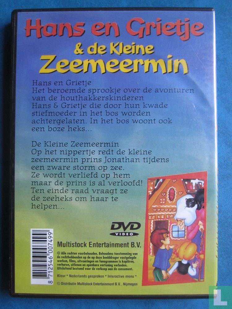 Hans en Grietje & de Kleine Zeemeermin (2 films op 1 DVD)
