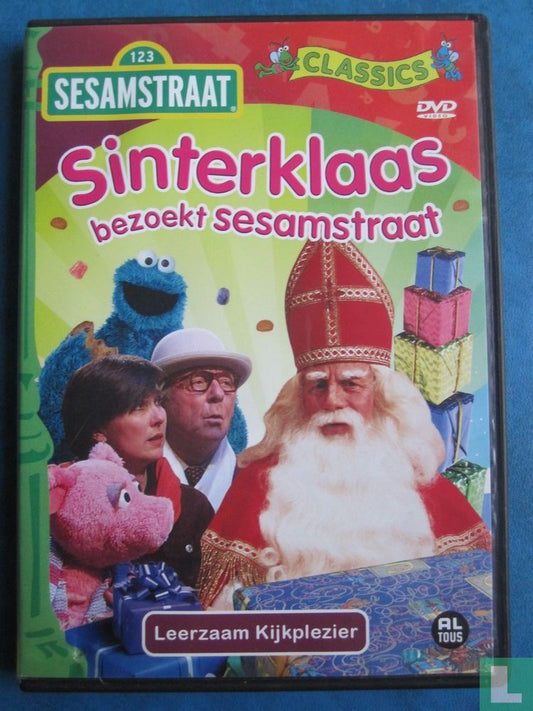 Sinterklaas bezoekt Sesamstraat
