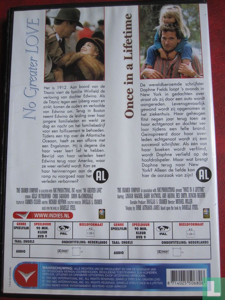 No Greater Love / Once in a Lifetime