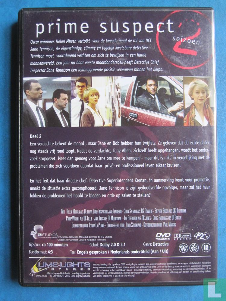 Prime Suspect seizoen 2 deel 2