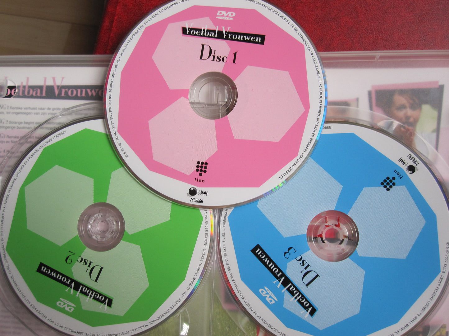 Voetbal Vrouwen Seizoen 1 (2007) 3 disc